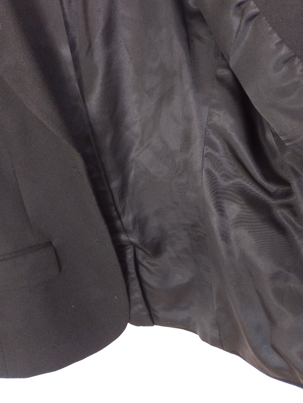 Brooks Brothers 346 Ada Cashmere Blazer Black Size 12 - Picture 4 of 10